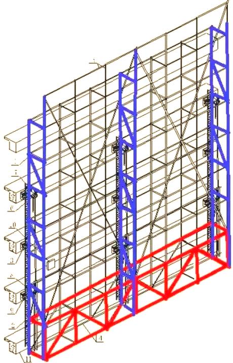 附著式升降腳手架的構造優(yōu)勢與施工安全指南